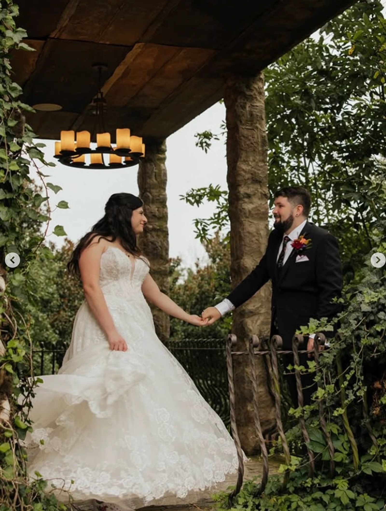 DJ Stacie wedding moment