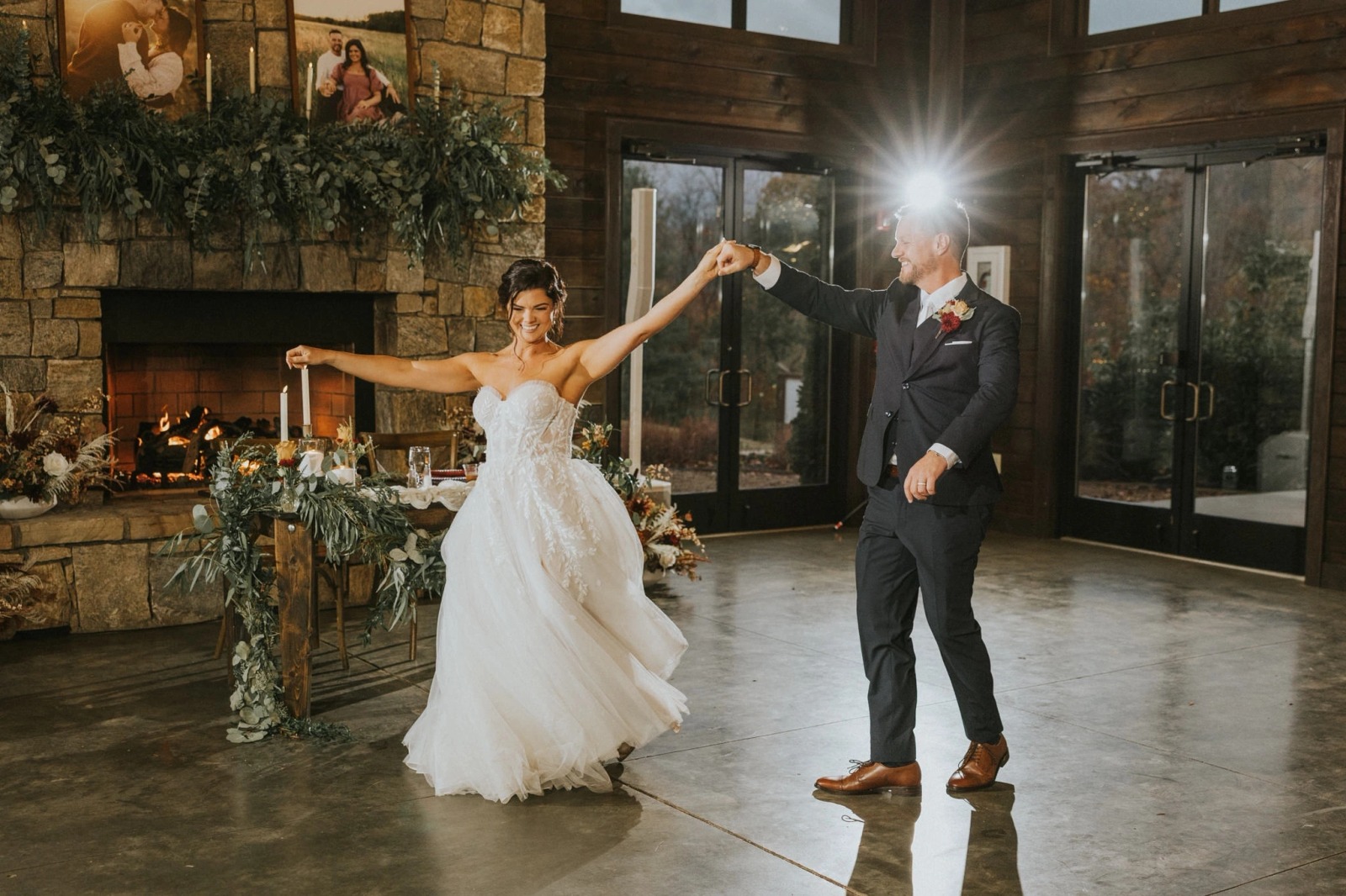 DJ Stacie wedding moment